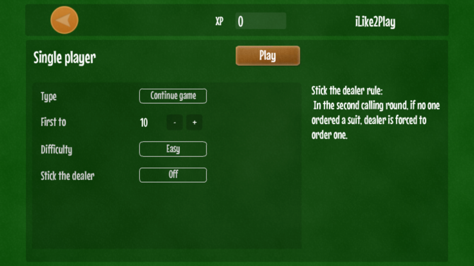 #3. Euchre Card Game (iOS) 由: Stefanica Stefan