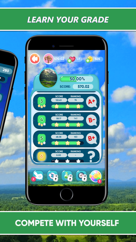 #4. WordFlowX : Word Search Game (iOS) 由: Gametator