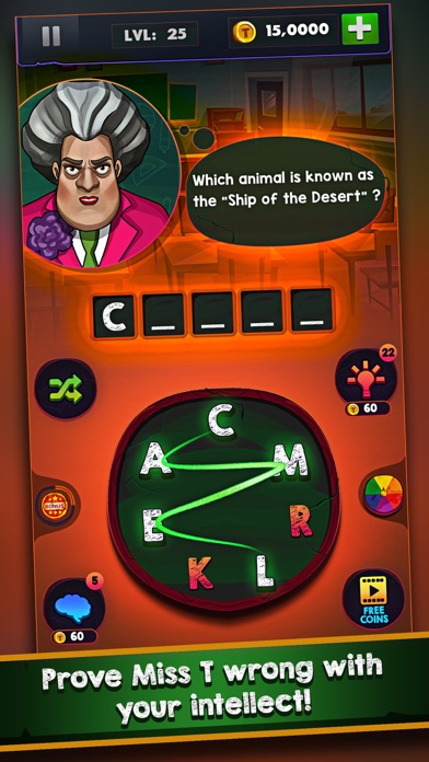 Scary Teacher : Word Game screenshot 3