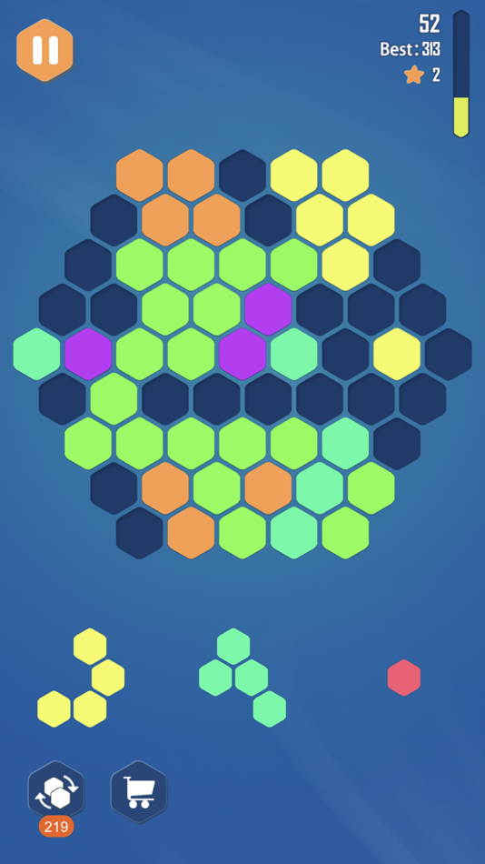 #1. Hexagon Elimination (TinyFun) (iOS) 由: 庆辉 宋