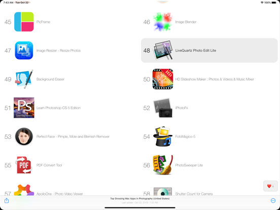 Screenshot #1 for LiveChartz