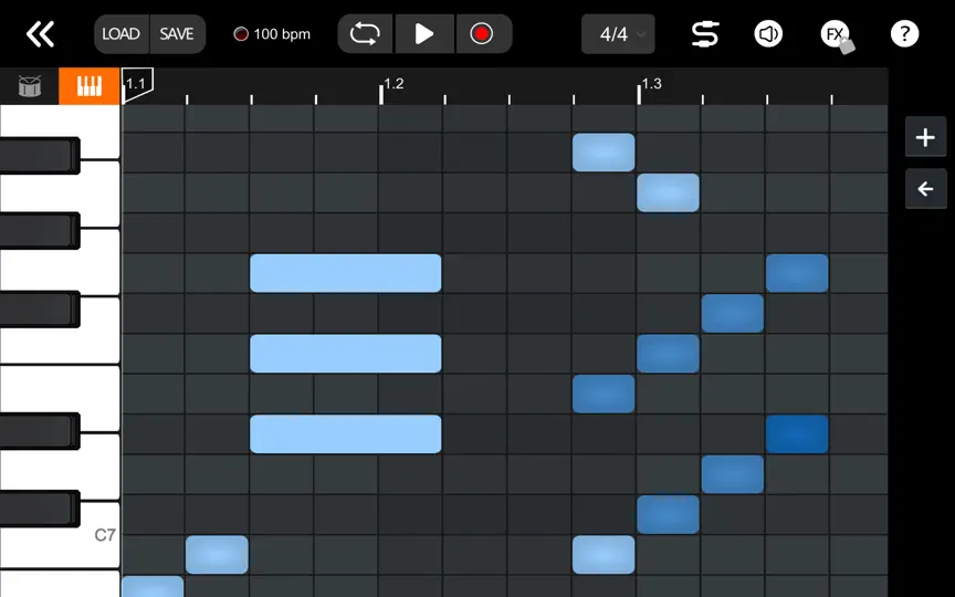Capture d'écran de X Drum - Drum & Piano sur iPhone 6
