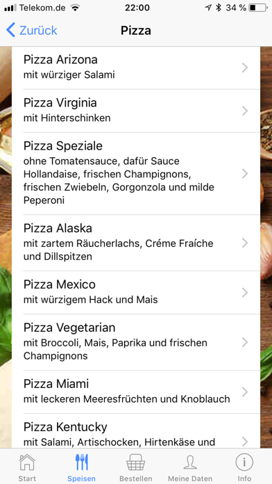 American Star Pizza Screenshot