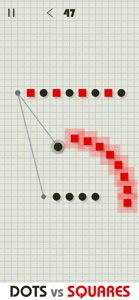 Dots vs Squares - Find the Way screenshot #1 for iPhone