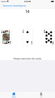 memorize poker training iphone screenshot 4