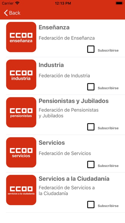 Comisiones Obreras screenshot-5