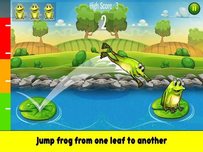 Jungle Frog Jumping