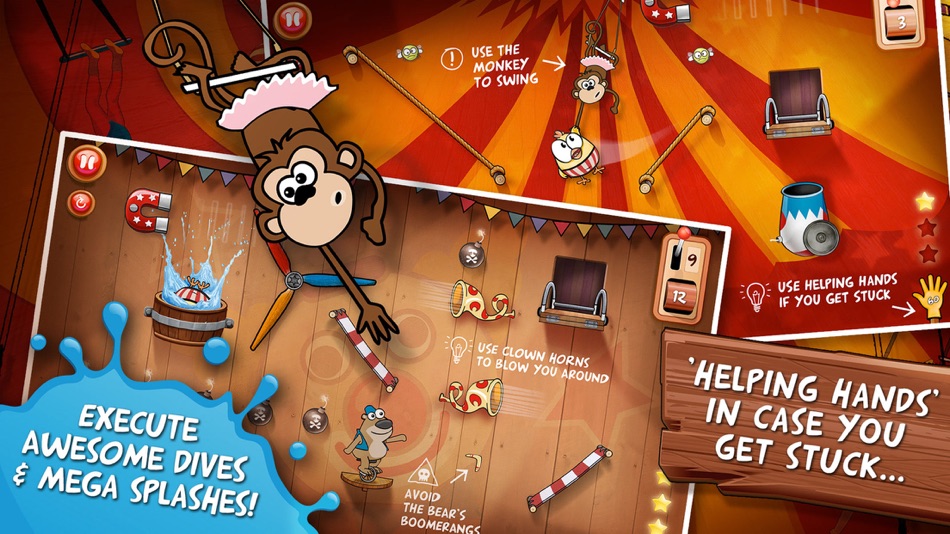 #2. Drop The Chicken 2 The Circus (iOS) 由: Blakzero Oy