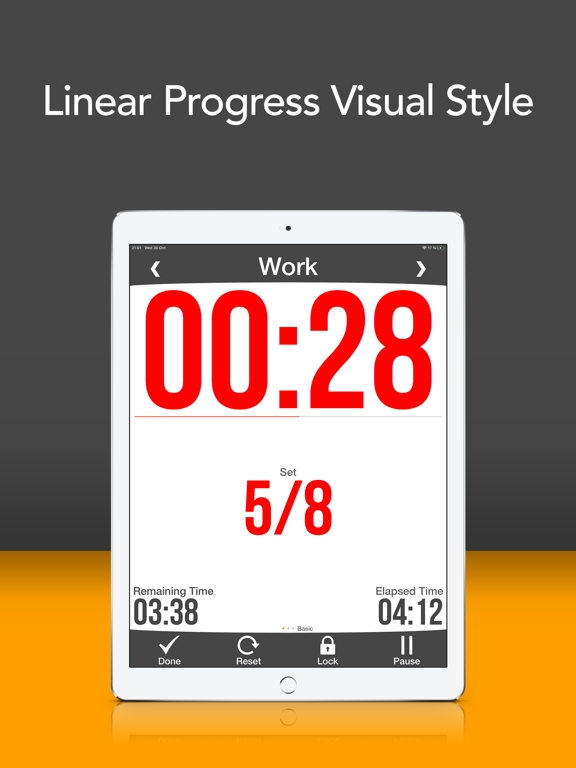 Circuit Training Timer Lite iPad screenshot 8 - Health & Fitness app