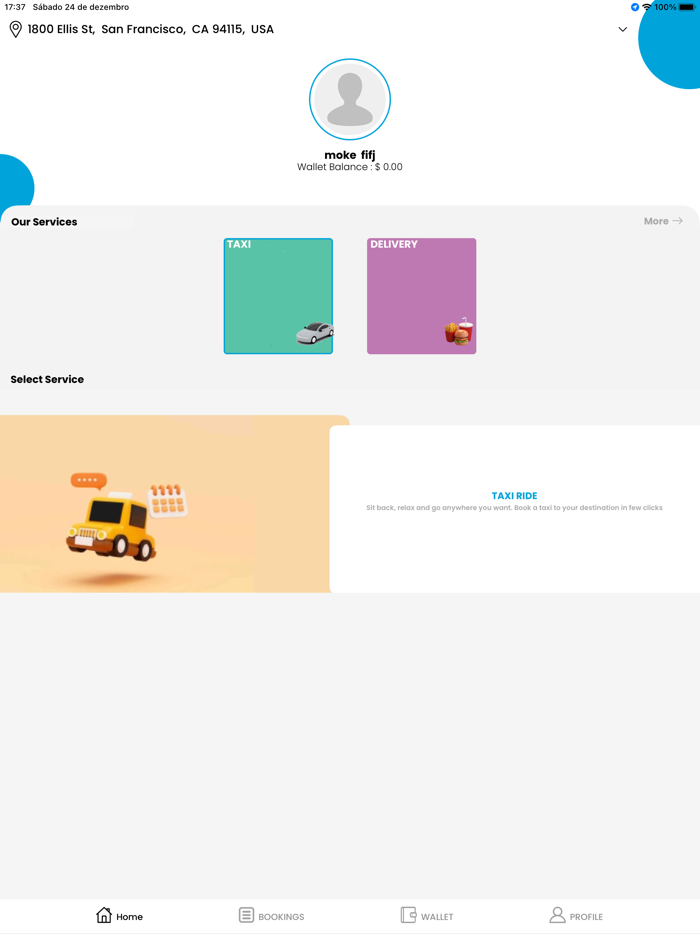 Linkup - Taxi Food Delivery