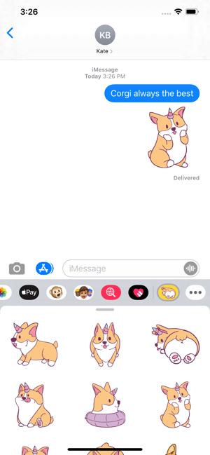 Rainbow Corgi Stickers(圖1)-速報App