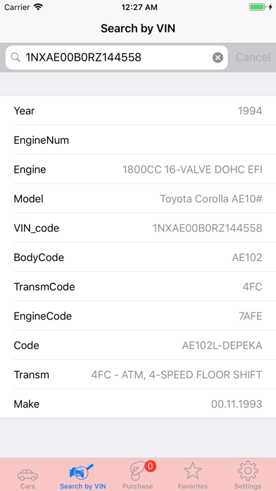 Fan club car T0Y0TA Parts Chatのおすすめ画像7