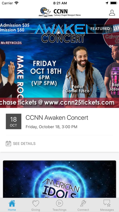 Calvary Chapel Newport News Screenshot