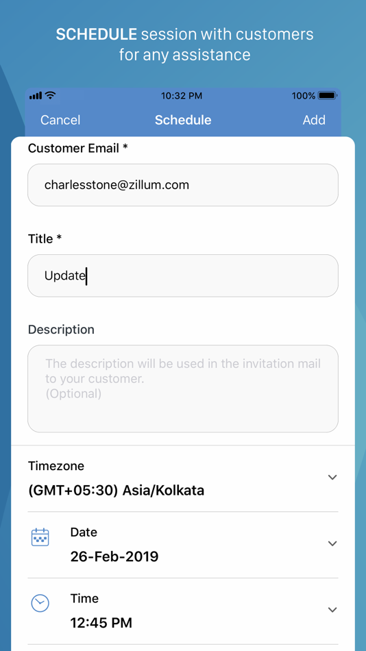 #8. Zoho Assist - Remote Desktop (iOS) بواسطة: Zoho Corporation