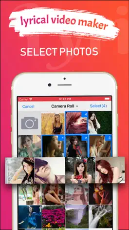 Game screenshot Photo Lyrical Video Maker.ly apk