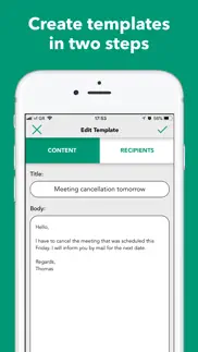 sms templates - text messages iphone screenshot 2