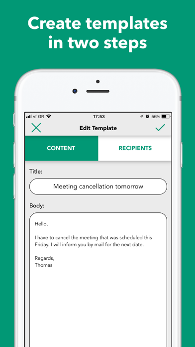 Screenshot #2 pour SMS Templates - Text Messages