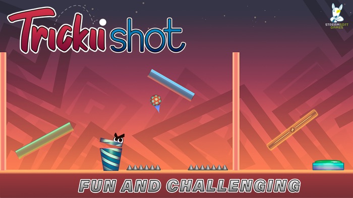 Trick Shot Puzzle Game