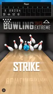 bowling 3d extreme iphone screenshot 1