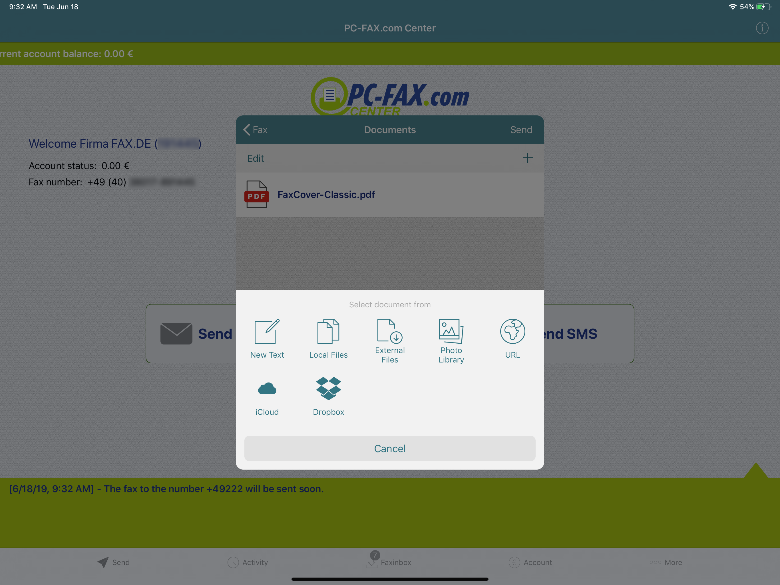 PC-FAX.com Center