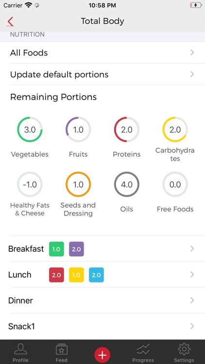 21 Day Container Workout Fix