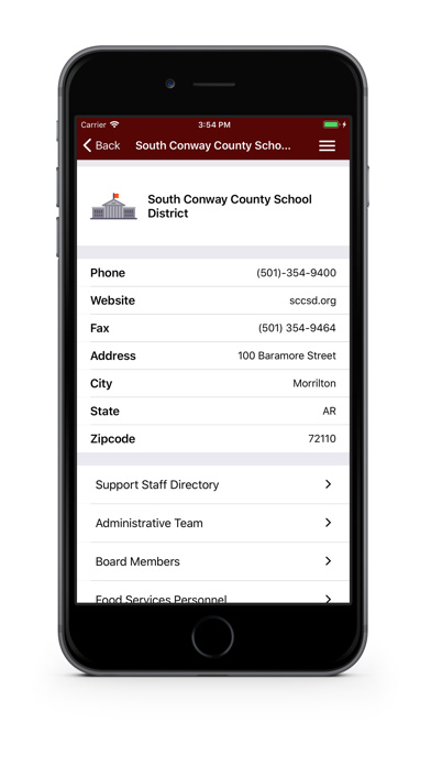 App screenshot