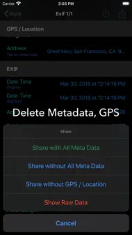 EXIF Tool - Metadata Tool iphone bilder 3