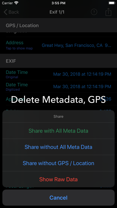 EXIF Tool - Metadata Tool screenshot 4