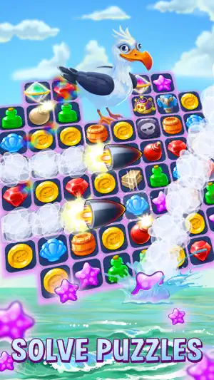 Pirates & Pearls: Match 3 Game screenshot 2