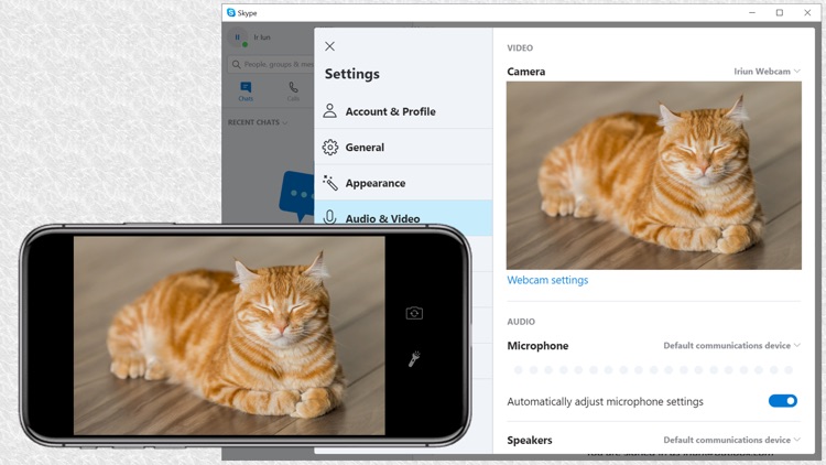 Iriun Webcam for PC and Mac