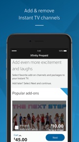 Xfinity Prepaid screenshot