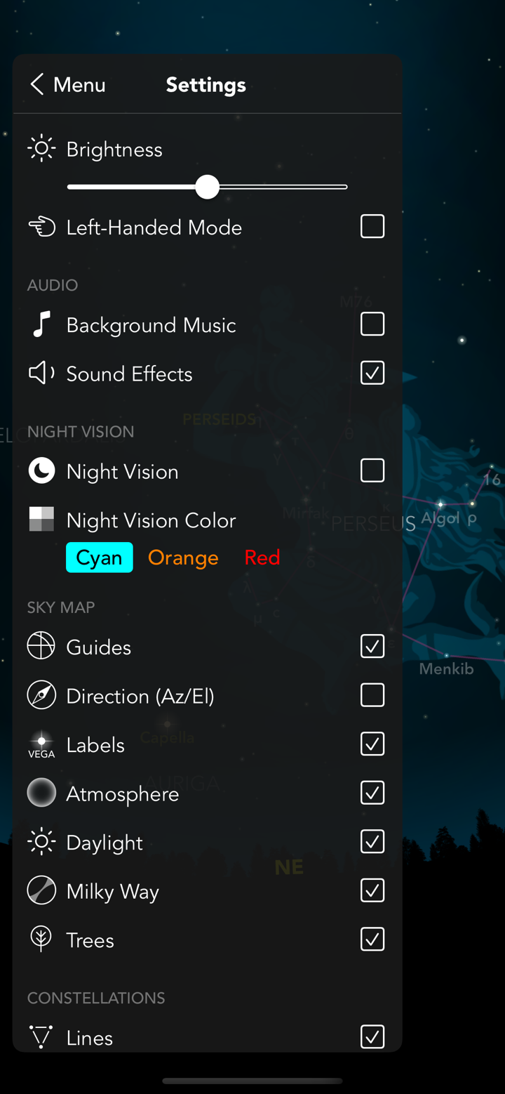 Classic Sky Map 2 screenshot 5