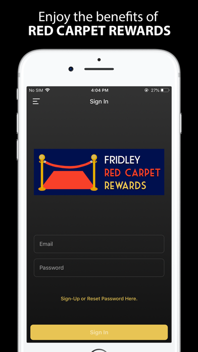 Red Carpet - Fridley Theatres Screenshot