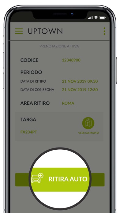 Screenshot #2 pour Car Sharing UpTown