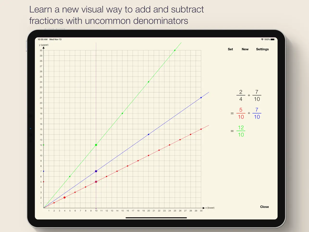 Screenshot #6 pour Fraction as Slope