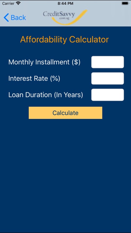 Loan Calculator Property
