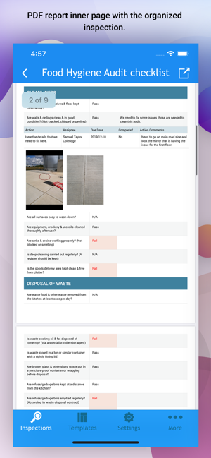 ‎OnSite Checklists - Auditing Screenshot
