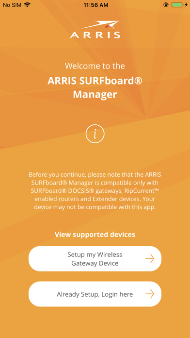 ARRIS SURFboard Manager Screenshot