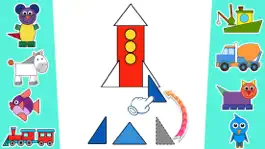Game screenshot Learn shapes and colors game apk