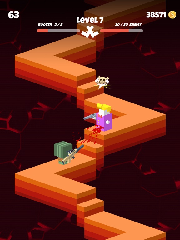 Screenshot #4 pour Survival Shoot-Block Gun Games