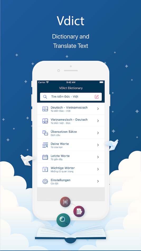 #1. Từ Điển Đức Việt - VDICT (iOS) 由: MT MEDIA MULTIMEDIA SOLUTIONS COMPANY LIMITED