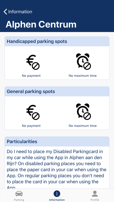 GPA – Gehandicapten ParkeerApp screenshot 4