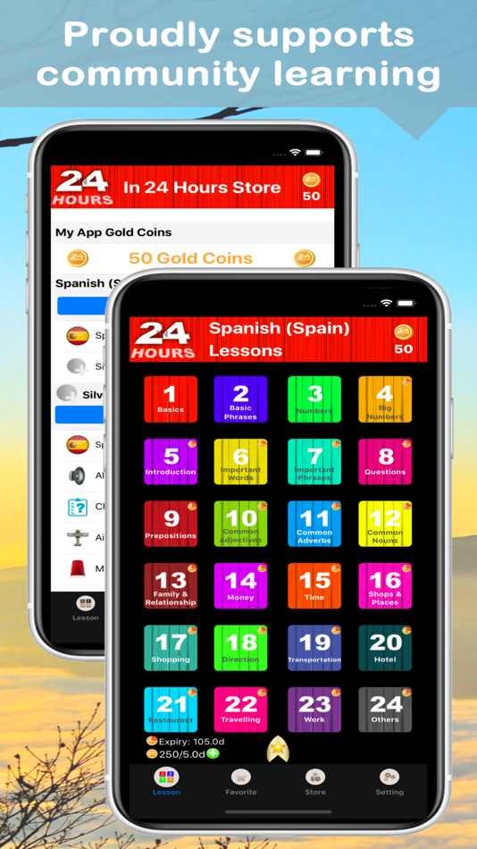 In 24 Hours Learn Spanish Etc. - 5.2 - (iOS)