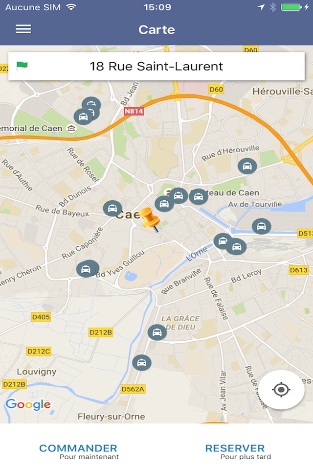 Taxi Caen screenshot 2
