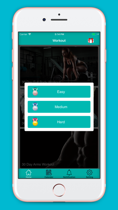 Home Exercise : Daily Workout Screenshot