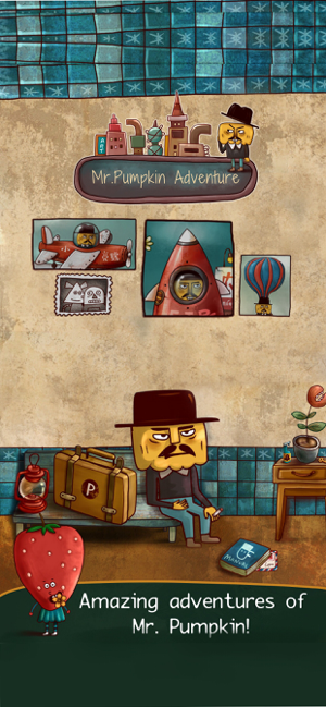 ‎Mr. Pumpkin Adventure HD スクリーンショット