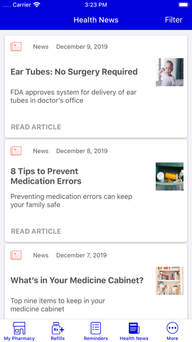 Vermont Family Pharmacy iPhone screenshot 5 - Health & Fitness app