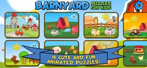 Barnyard Puzzles For Kids screenshot #1 for iPhone