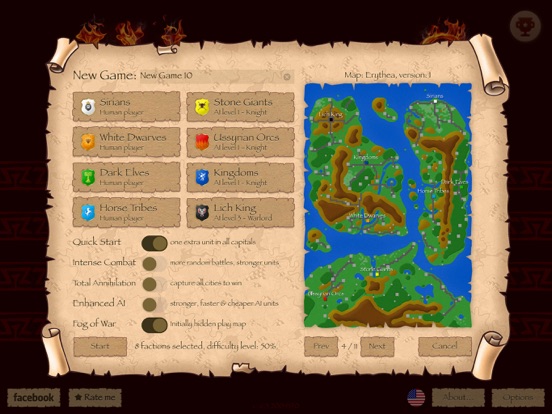 Warlords Classic Strategy iPad app afbeelding 5