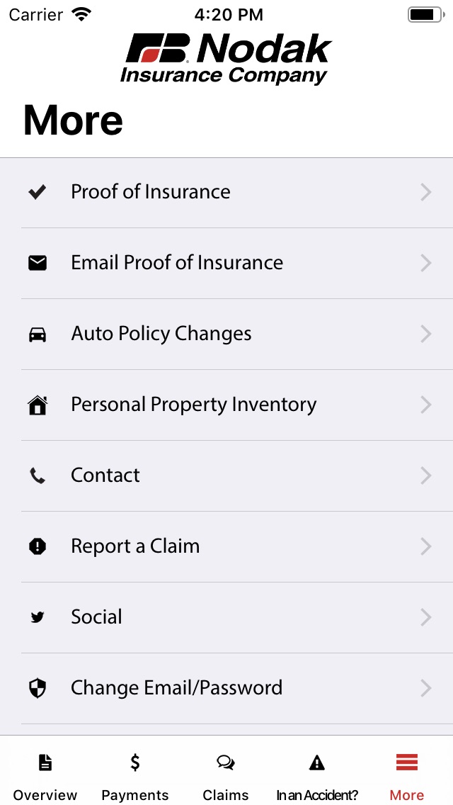 iPhone screenshot